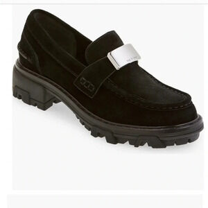 Rag and Bone Black Suede Shiloh Loafer-NWOT size 7